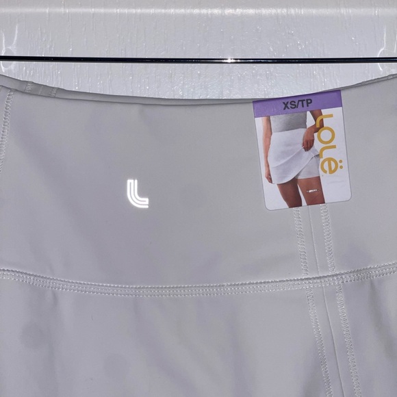 NEW Lolë Women's Active PullOn Skort  White Skirt with Pockets SKU:4017001-69060 - Picture 5 of 7